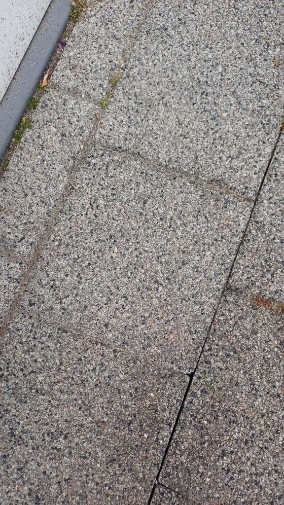 Betontegels 20x20, Ophalen, Gebruikt, Minder dan 5 m², Beton