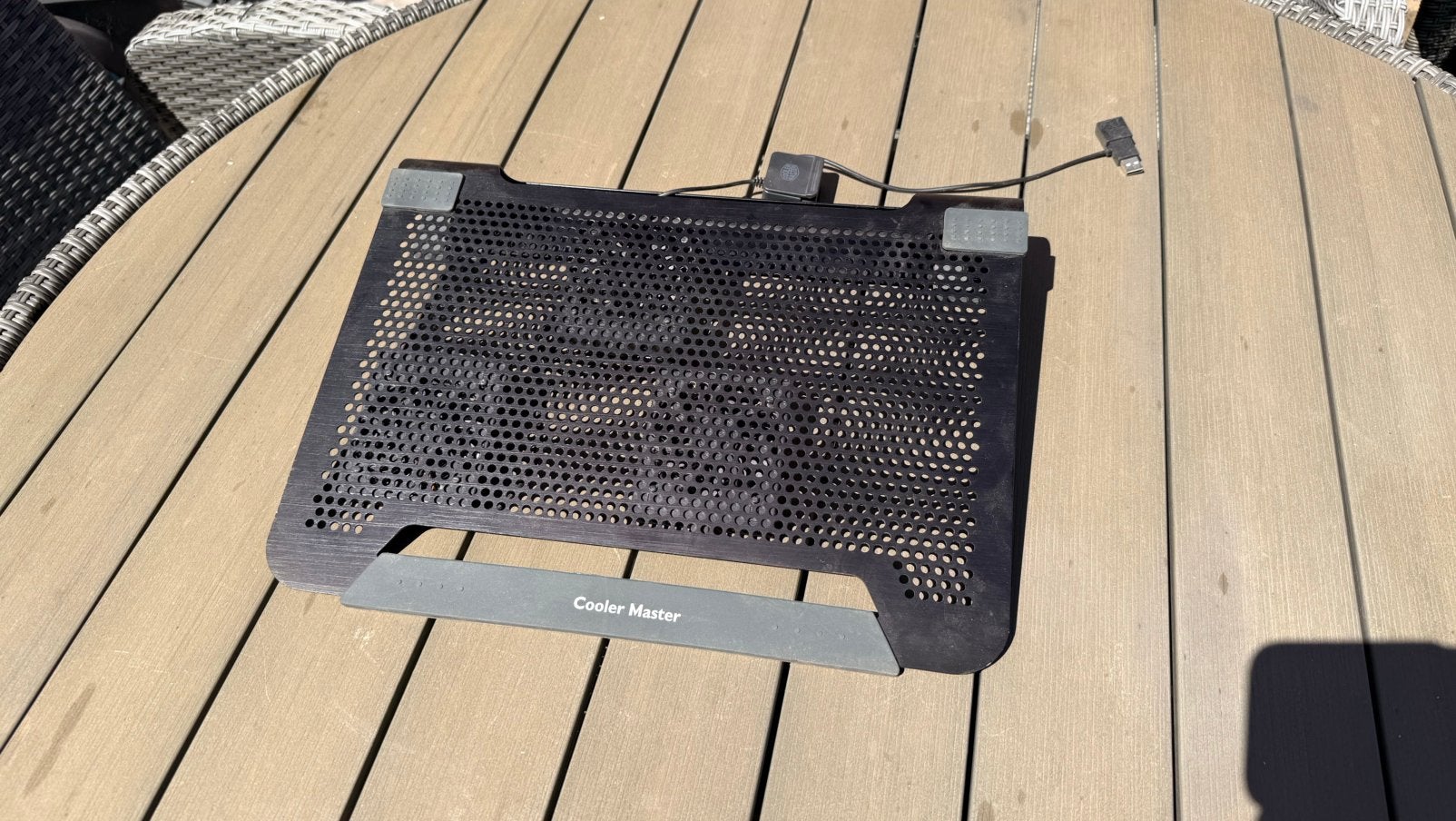 Cooler Master laptopkoeler / laptopstandaard met 3 fans, Computers en Software, Ophalen of Verzenden, Gebruikt