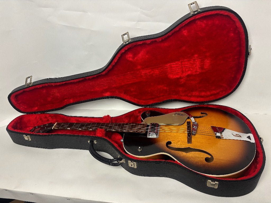 Gretsch 6124 Single Anniversary 1960 - Sunburst, Ophalen of Verzenden, Gebruikt, Hollow body, Overige merken