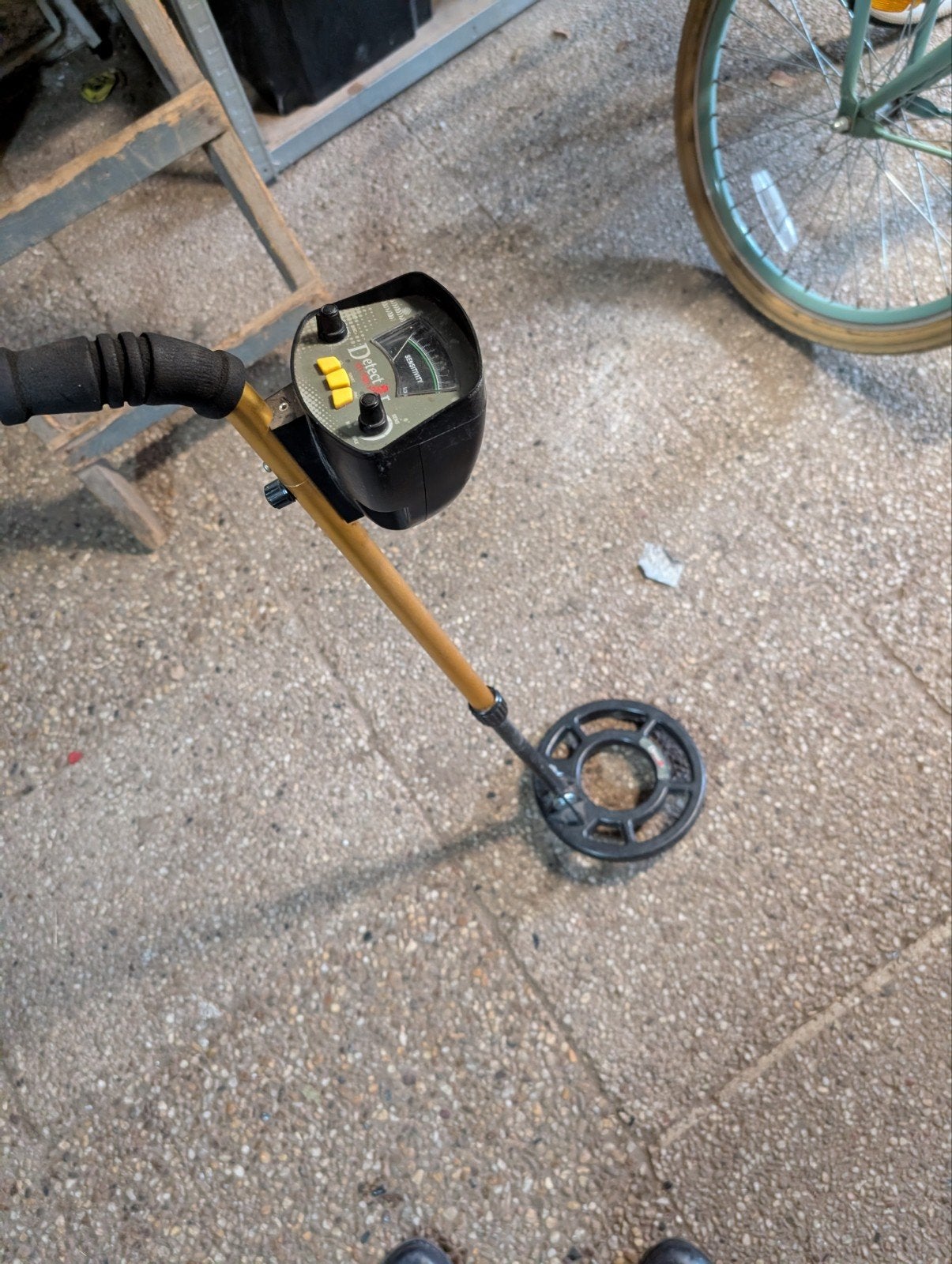Metaaldetector Detecter D-MD1008, Overige merken, Discriminatie metaaldetectie, Gebruikt, Ophalen of Verzenden