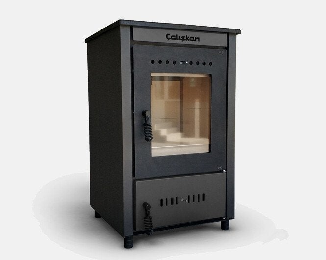 Stalen Houtkachel | ÇALIŞKAN Model 301 (7kw), Niet ingevuld, Niet ingevuld, Ophalen of Verzenden, Vrijstaand