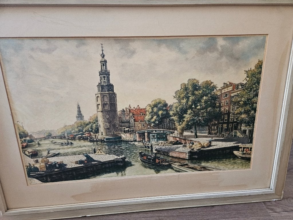 Cornelis Brandenburg schilderij, Antiek en Kunst, Kunst | Etsen en Gravures, Ophalen
