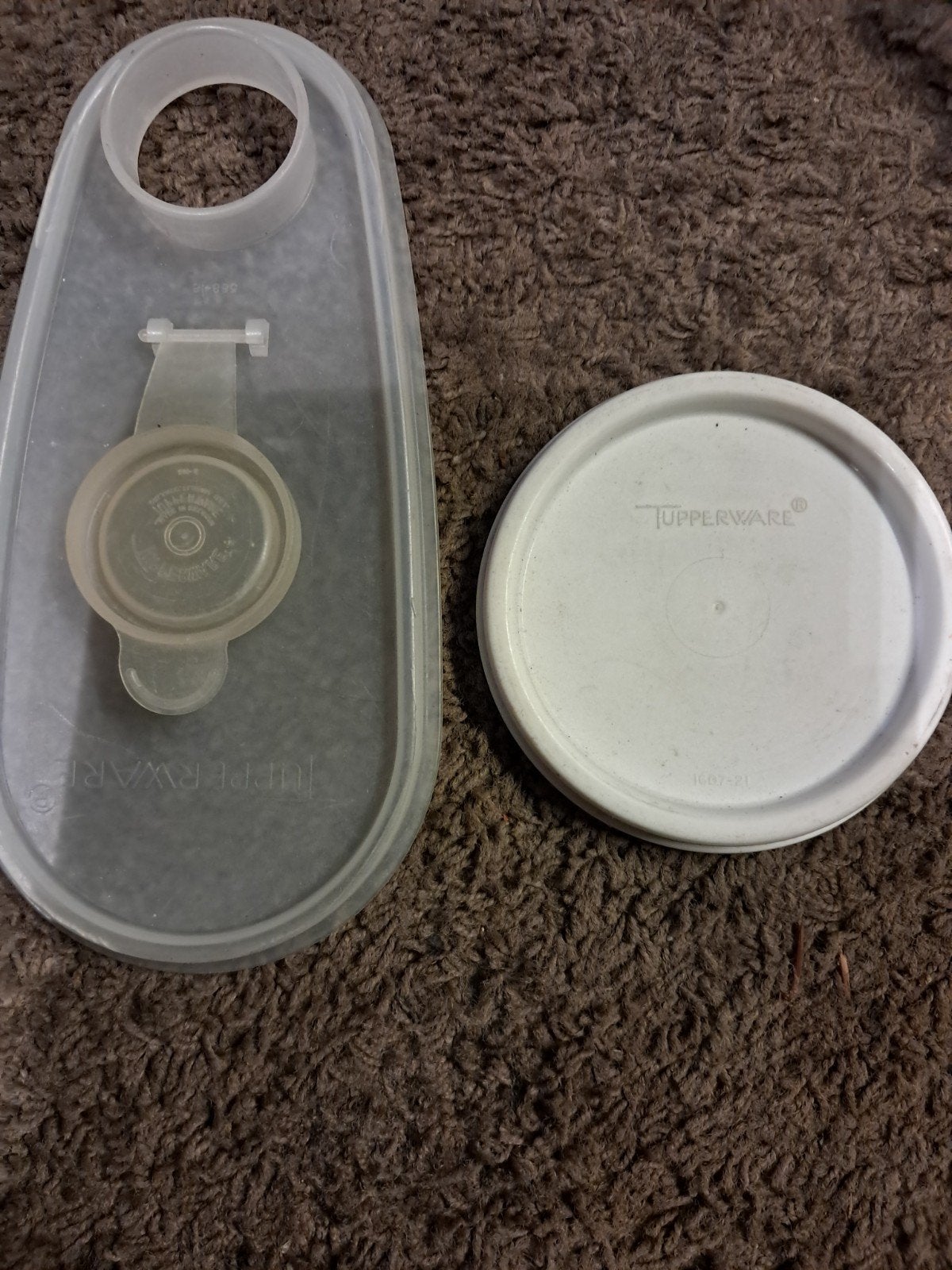 Tupperware  deksel en schenktuit, Huis en Inrichting, Ophalen of Verzenden, Gebruikt