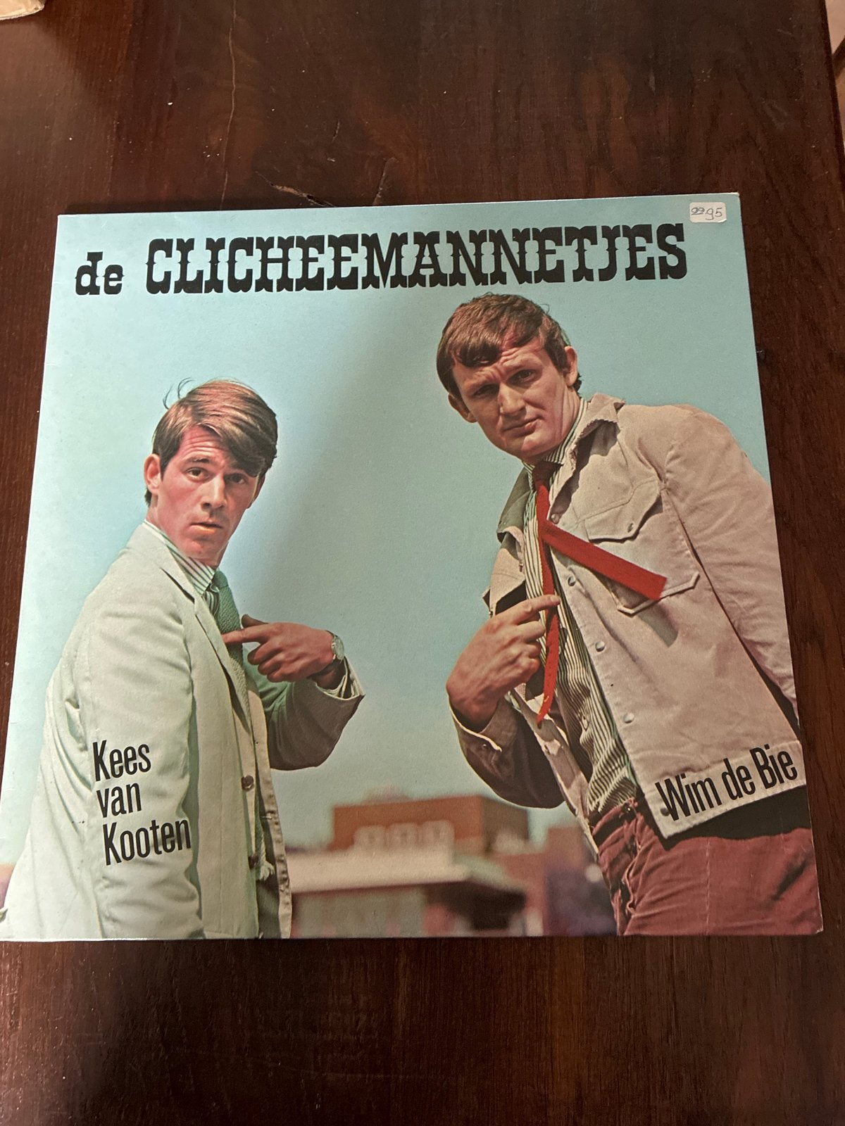 De Clicheemannetjes - Kees van Kooten & Wim de Bie LP, LP, Gebruikt, Overige formaten, Cabaret of Kleinkunst