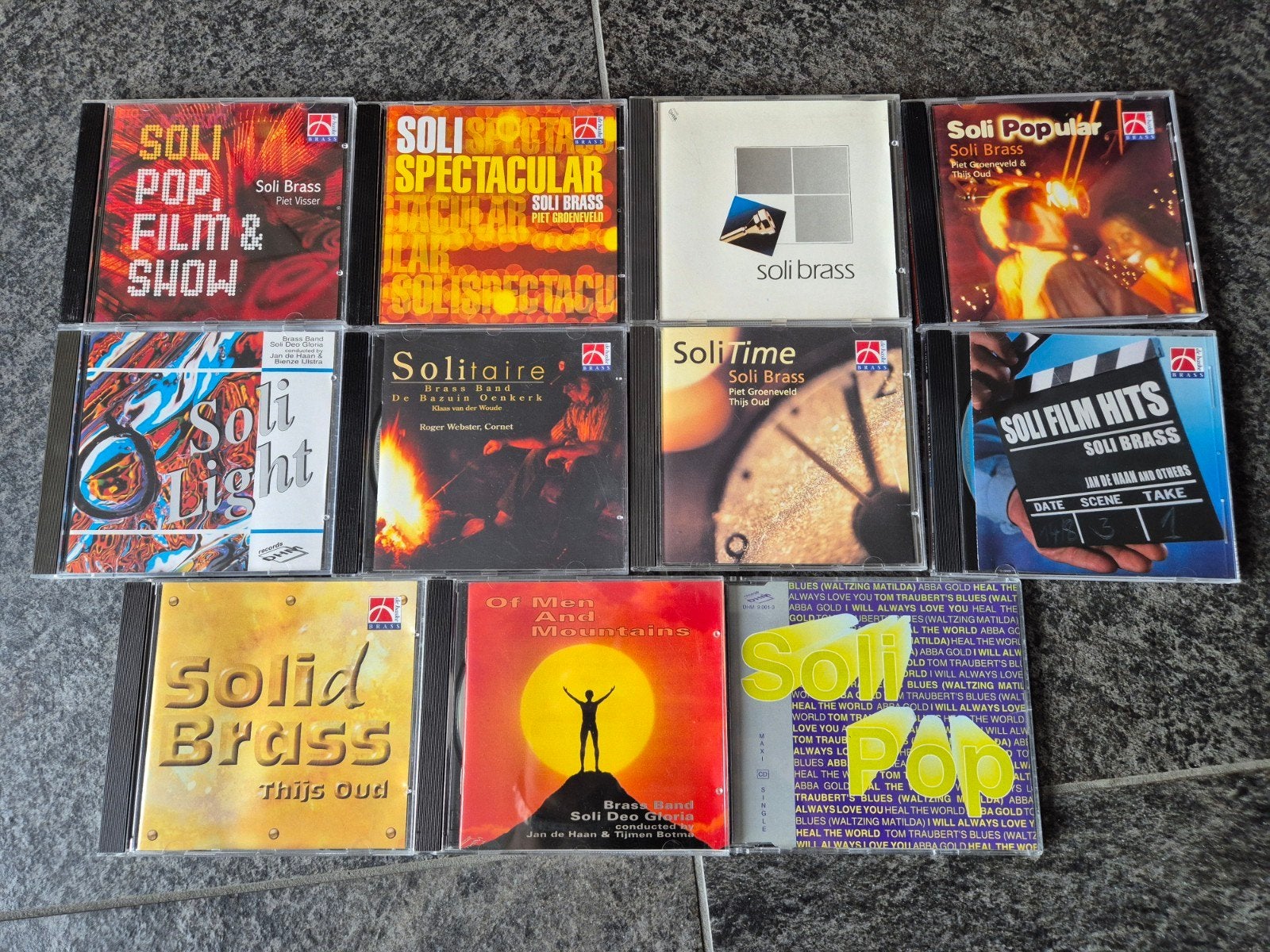 Set CD's Brass Band Soli Deo Gloria, Ophalen of Verzenden, Gebruikt, Overige genres, Album