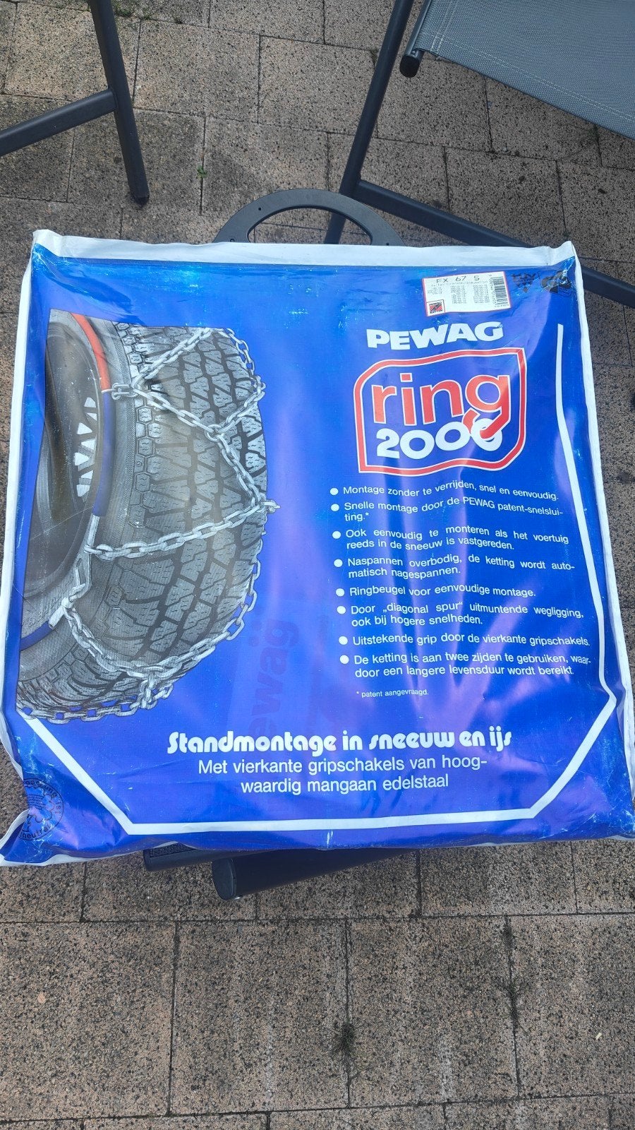 Pewag Ring 2000 FX 67 S Sneeuwkettingen, Auto diversen, Ophalen of Verzenden, Zo goed als nieuw
