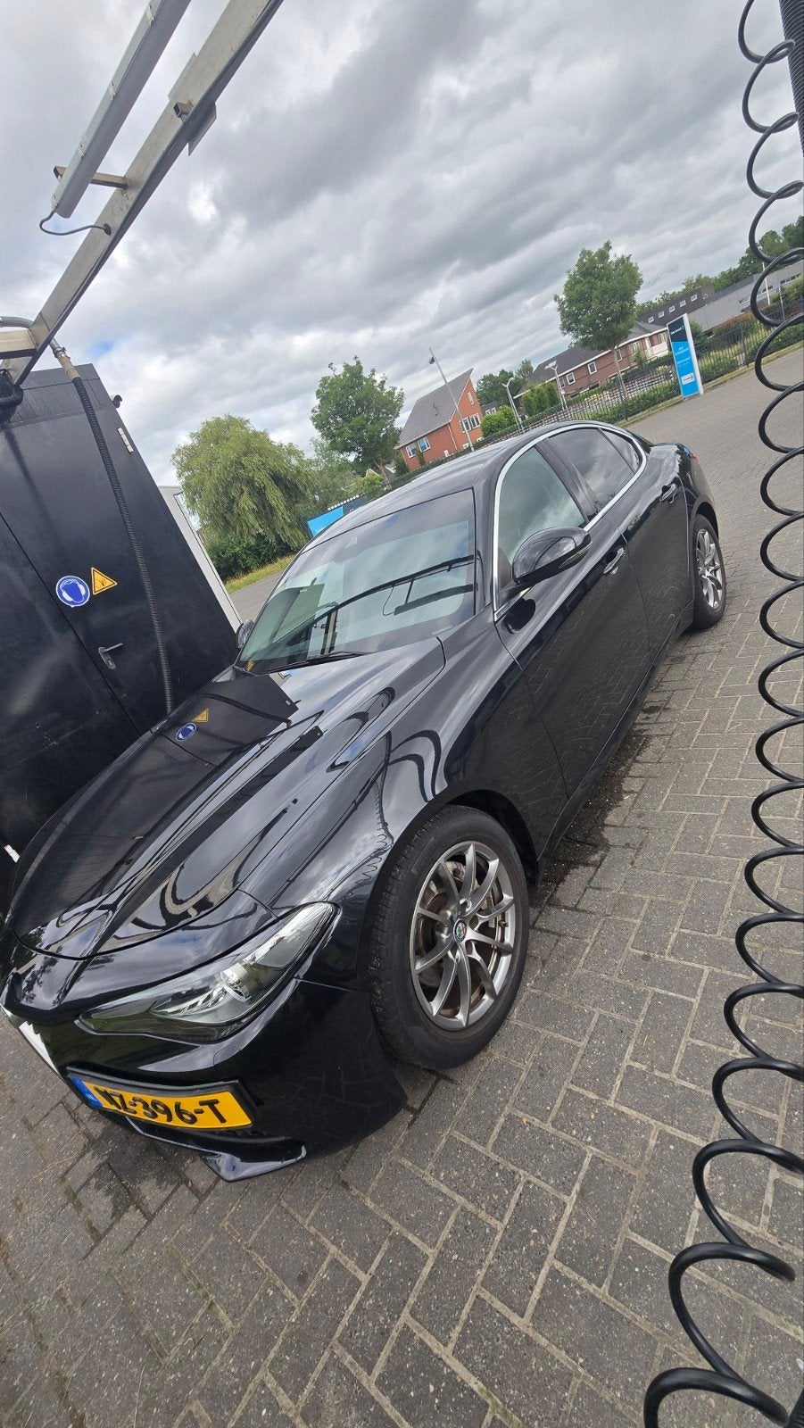 Alfa Romeo Giulia 2.2 JTD 150pk 2017 Zwart 155.000 km, Auto's, Alfa Romeo, 1349 kg, Achterwielaandrijving, 724 kg, 4 cilinders
