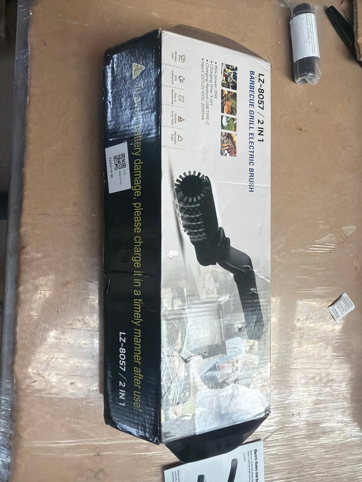 2-in-1 Elektrische BBQ Borstel LZ-8057, Ophalen of Verzenden, Nieuw