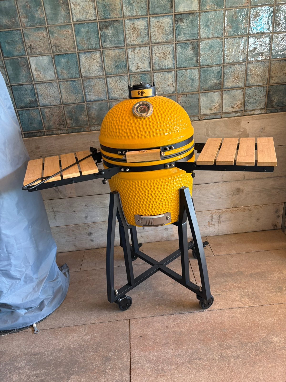 Leffe kamado bbq, Ophalen, Nieuw