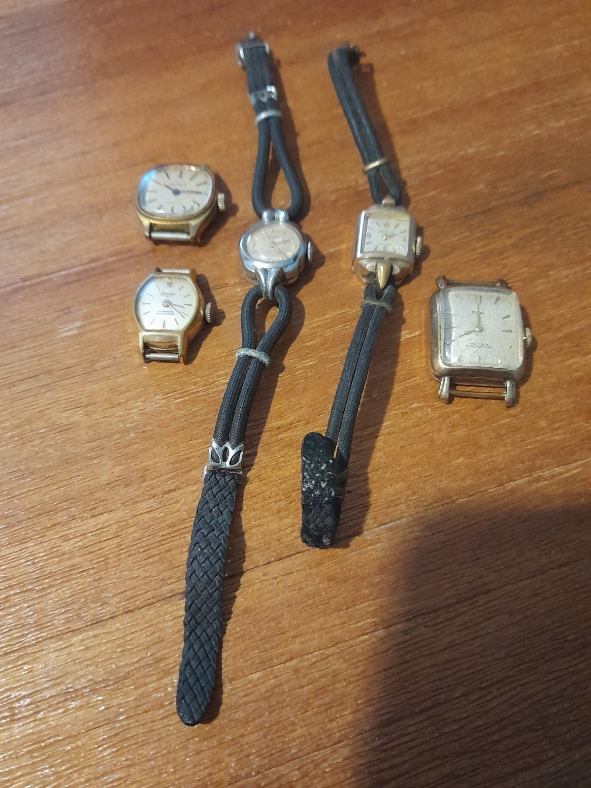 5 Vintage Dameshorloges - Lopen Perfect, Overige merken, Overige materialen, Verzenden, Polshorloge