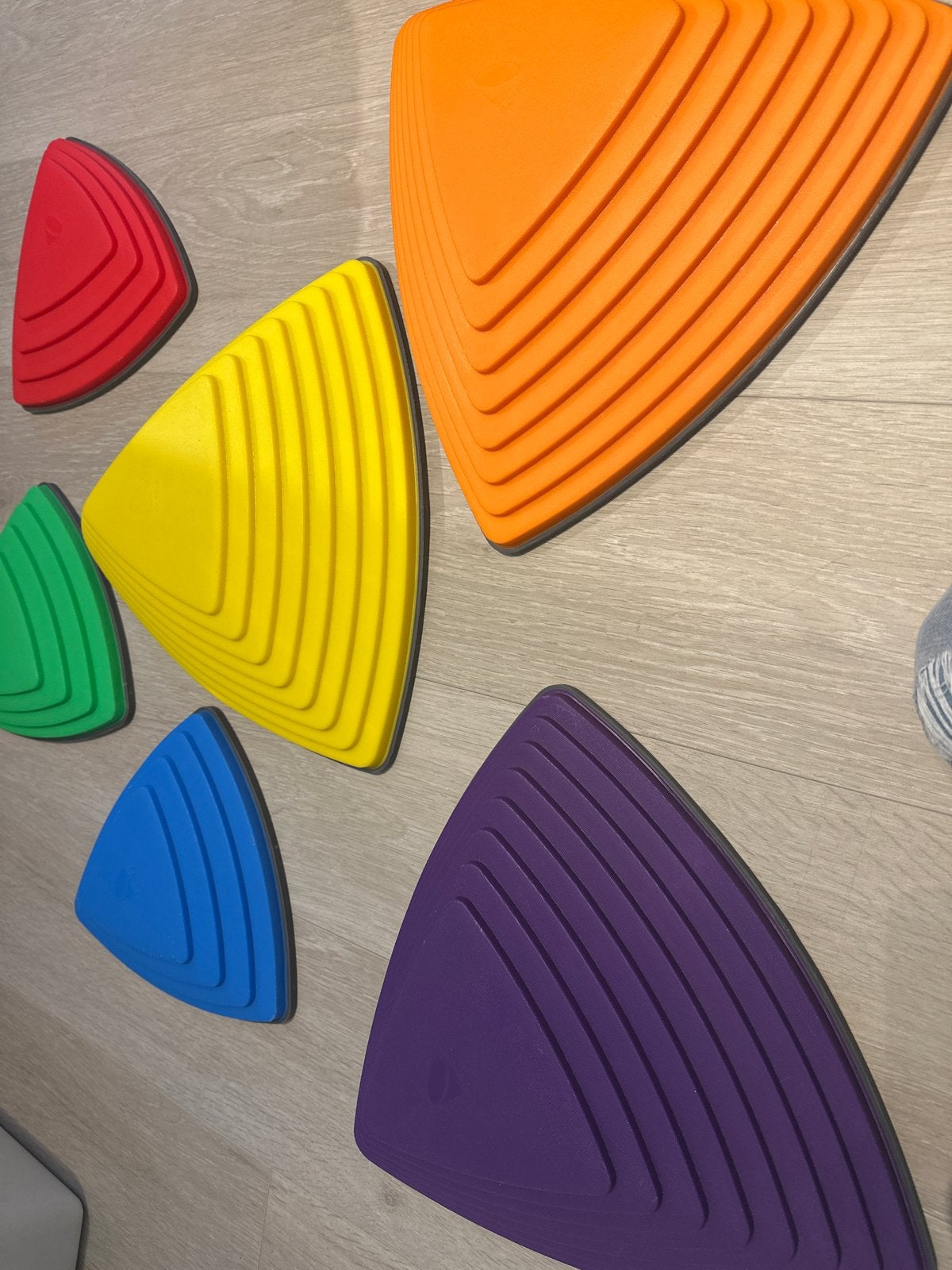 Balansstenen / Stapstenen voor kinderen (6 stuks), Ophalen, Zo goed als nieuw, Jongen of Meisje