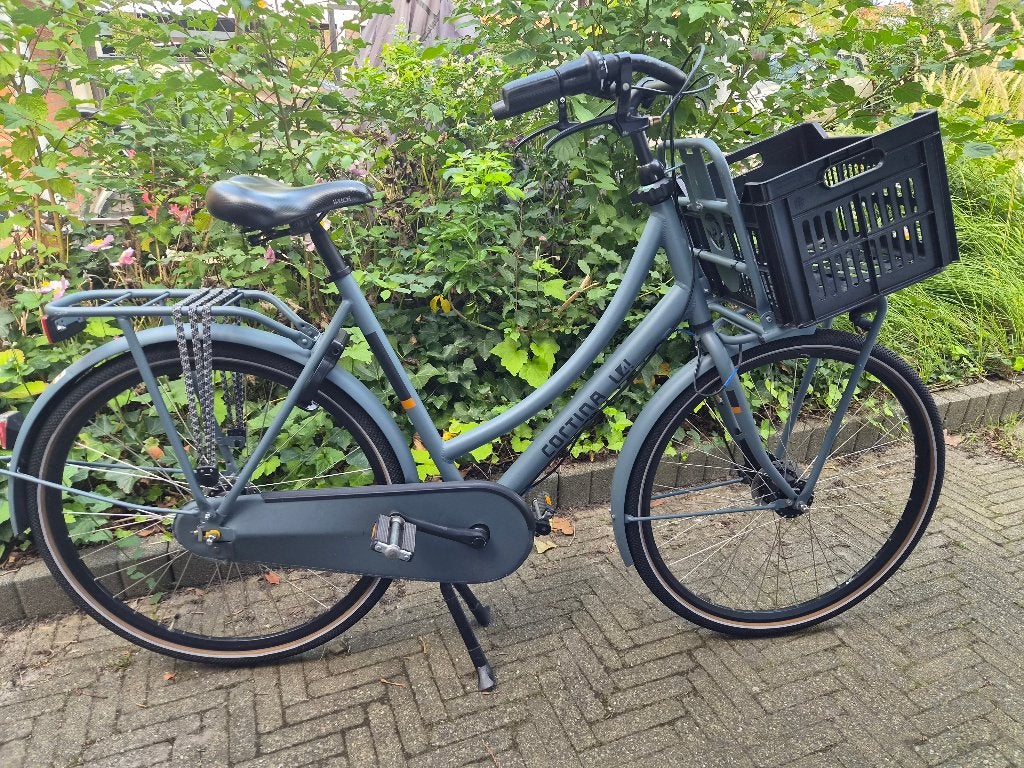 Cortina U4 transport fiets meisjes /dames 57 cm, Gebruikt, Versnellingen, 56 cm of meer, Trommelrem