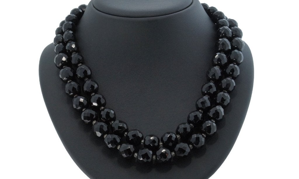 Gitten antieke ketting 14k slot goud zilver dames granaat, Sieraden, Tassen en Uiterlijk, Antieke sieraden, Verzenden, Goud, Ketting