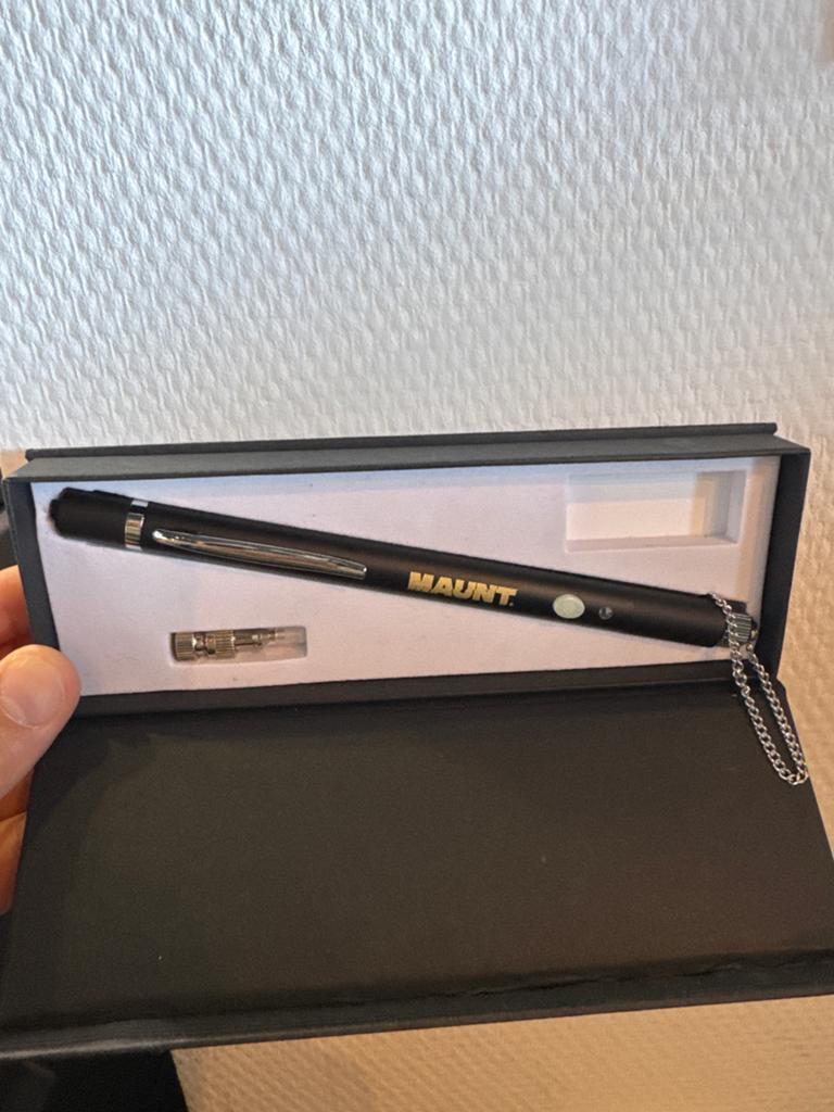 Glasvezel laserpen, compact, 5mW, 2,5km, Ophalen of Verzenden