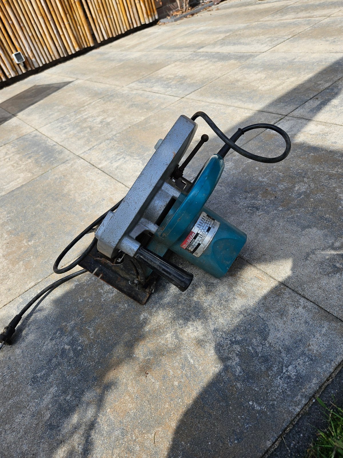 handcirkelzaag machine Makita, Doe-het-zelf en Verbouw, Gereedschap | Schuurmachines, Ophalen, 1200 watt of meer, Vlakschuurmachine