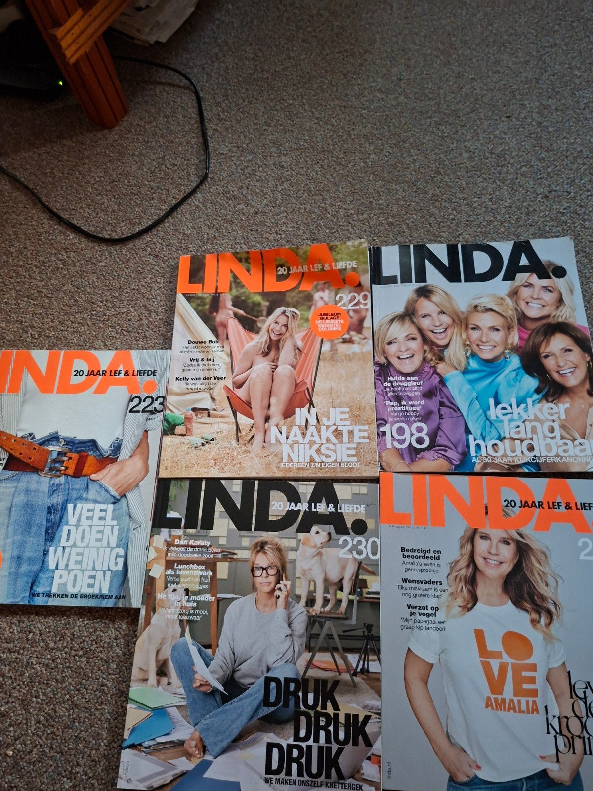 Linda, Ophalen, Gelezen, Damesbladen