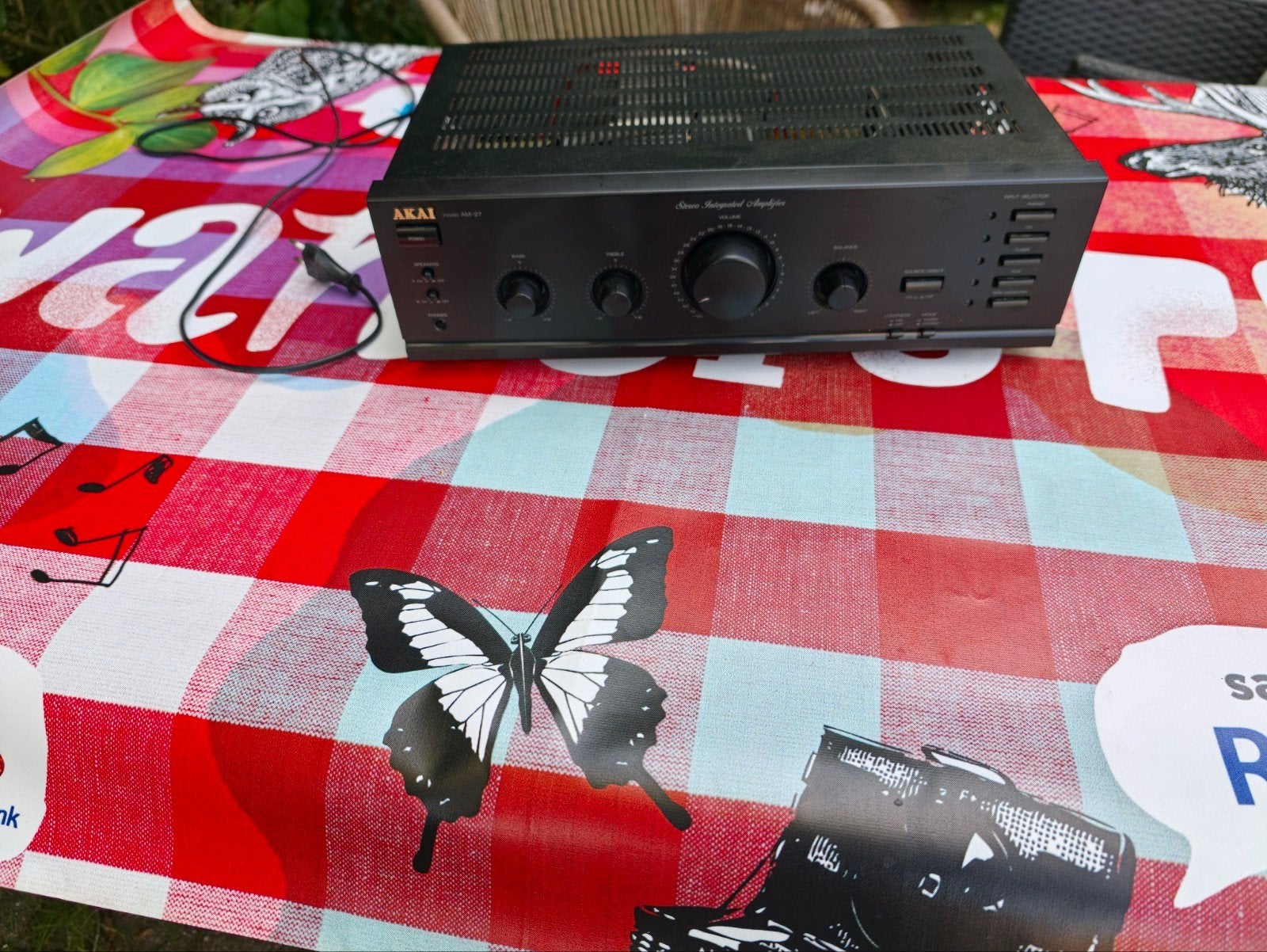 Akai AM-27 Stereo Integrated Amplifier, Gebruikt, Ophalen, Overige merken, Minder dan 60 watt