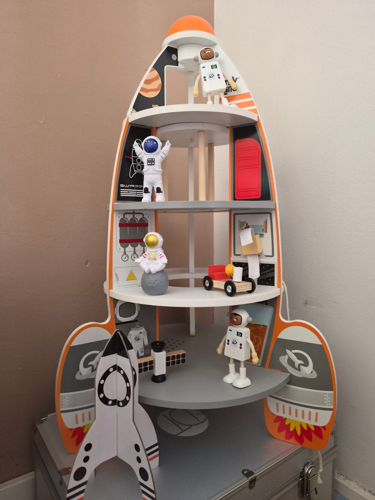ruimte ship, Ophalen