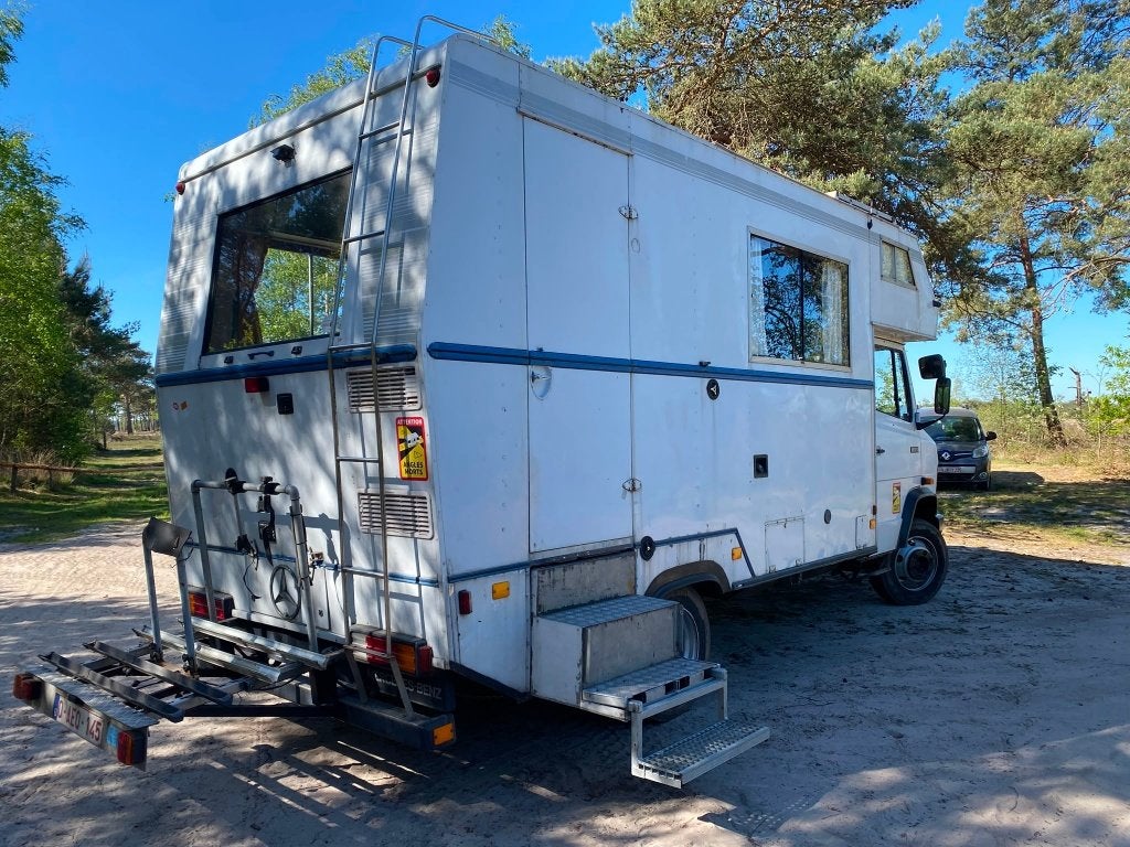 Mercedes 811D oldtimer camper/project, foto 2