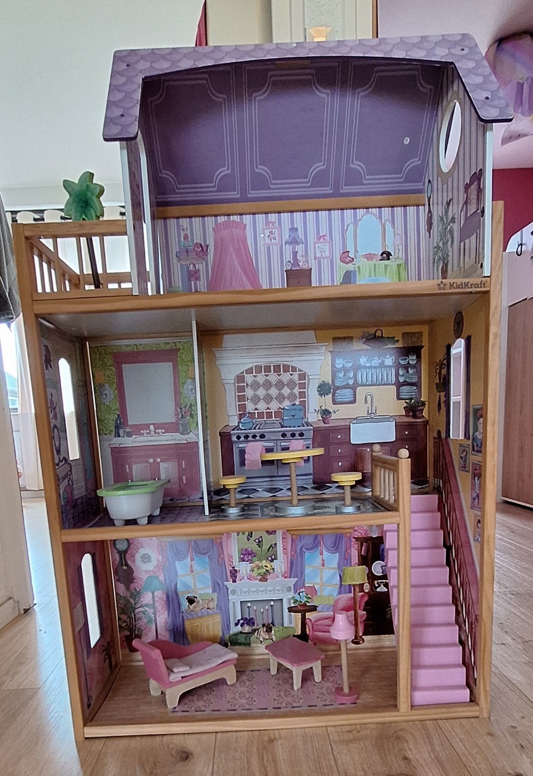 KidKraft Poppenhuis met Meubels, Ophalen, Gebruikt, Poppenhuis