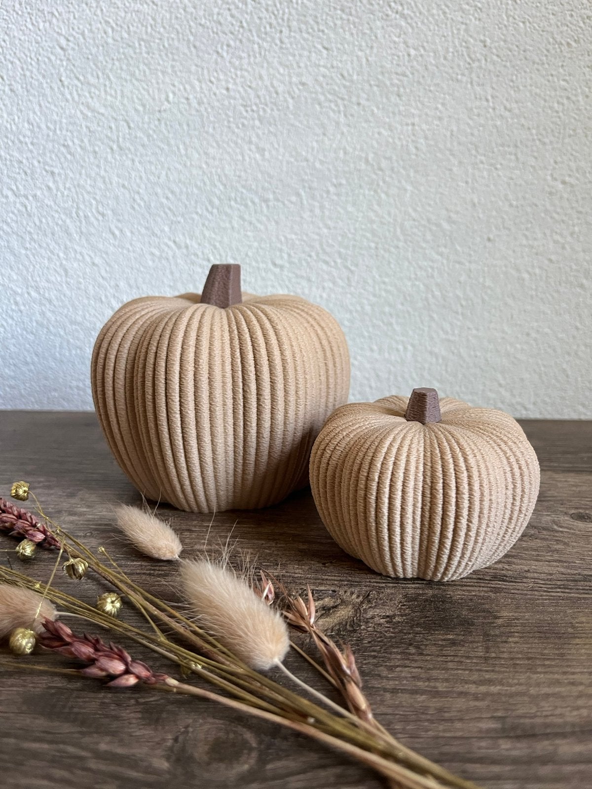 Setje pompoenen, Beige, Nieuw, Kunststof, Ophalen of Verzenden