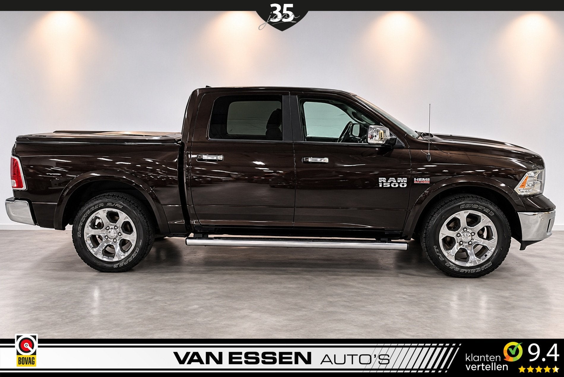 Dodge Ram 1500 5.7 V8 Quad Cab 6'4 LARAMIE| LPG | PANO | LED, Auto's, Automaat, Achterwielaandrijving, Gebruikt, 5654 cc