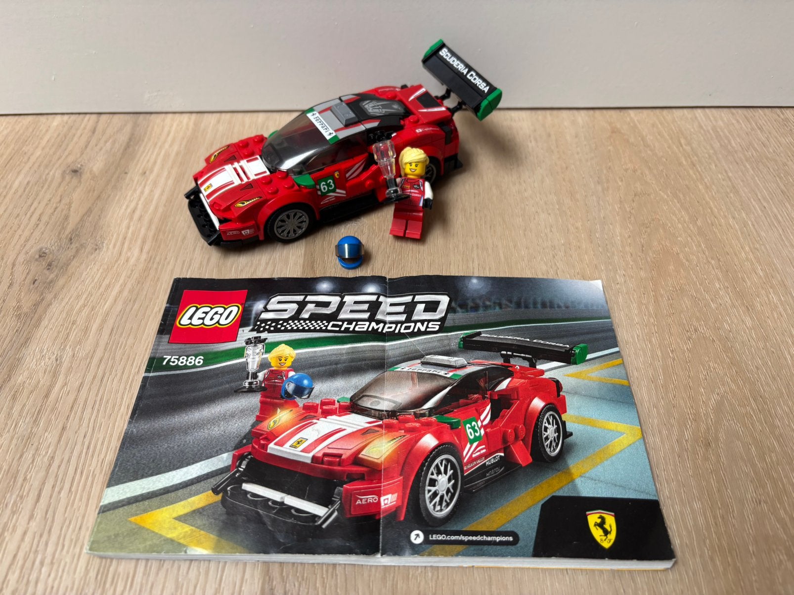 LEGO Speed Champions Ferrari FXX K & Ontwikkelingscentrum, Ophalen of Verzenden, Zo goed als nieuw, Overige merken