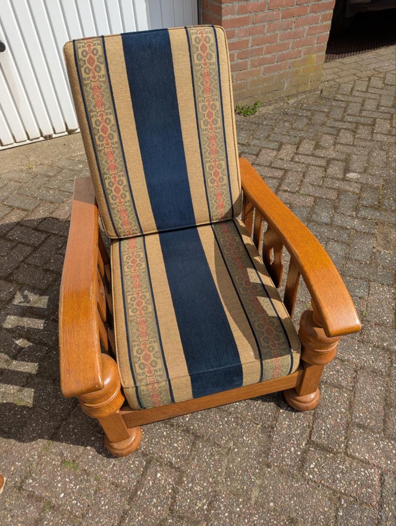 2 vintage rookstoelen, Ophalen