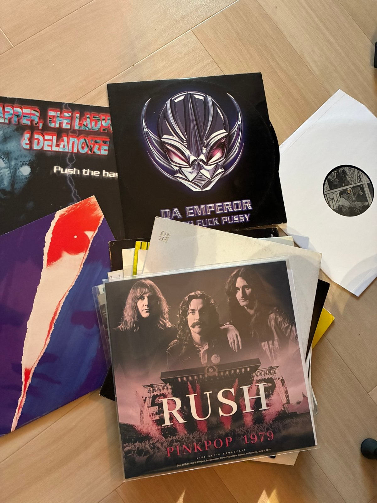Stapel vinyl platen. Maxi’s en lp. House / hardcore / rock, Ophalen of Verzenden, Gebruikt, 12 inch, Dance