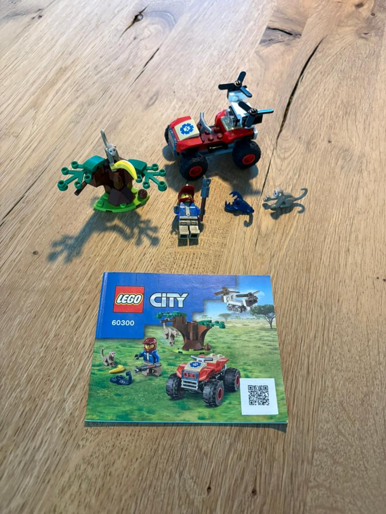 Lego City 60300 Dierenreddingsquad, Lego, Ophalen of Verzenden, Compleet, Complete set
