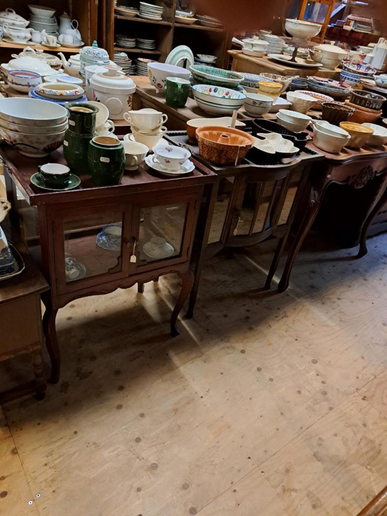 Leuk oude theekastje, Antiek en Kunst, Antiek | Meubels | Kasten, Ophalen of Verzenden