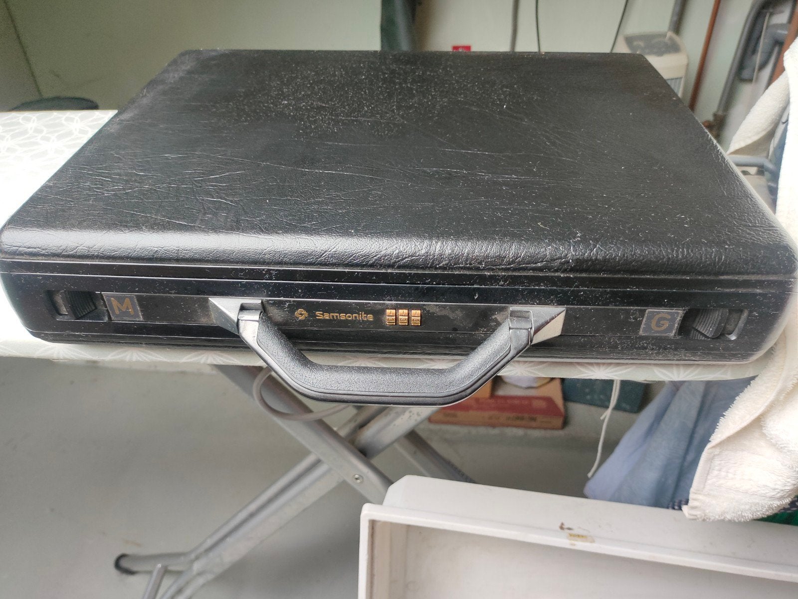 Samsonite attache koffertje, Sieraden, Tassen en Uiterlijk, Ophalen of Verzenden, Zo goed als nieuw, Hard kunststof, Minder dan 50 cm