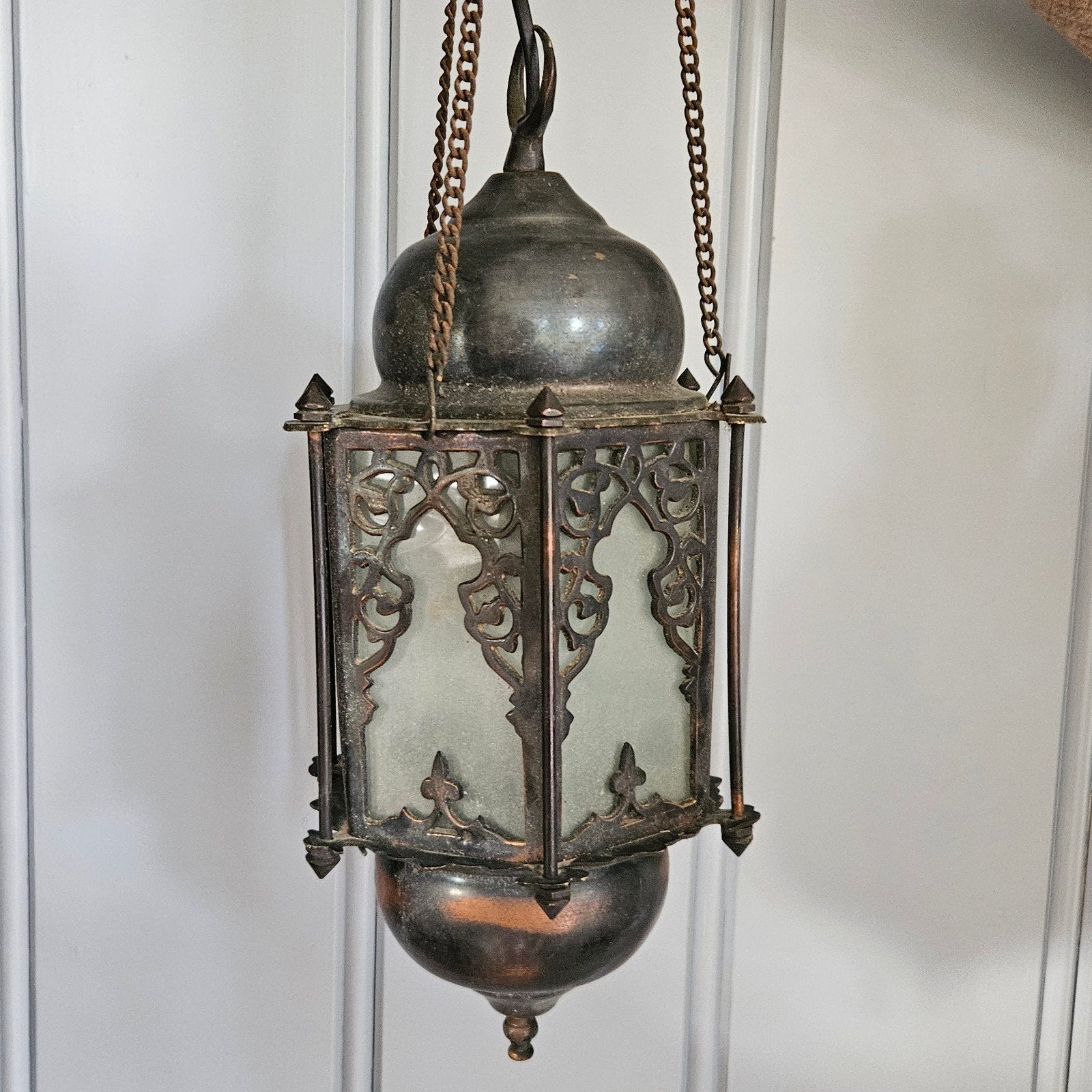 Antieke Marokkaanse Hanglamp - Oosterse Sfeer, Ophalen of Verzenden