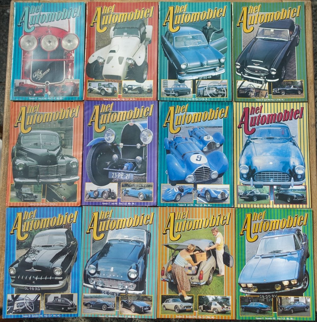 tijdschrift - het automobiel - jaargang 1982, Ophalen of Verzenden, Gelezen, Algemeen