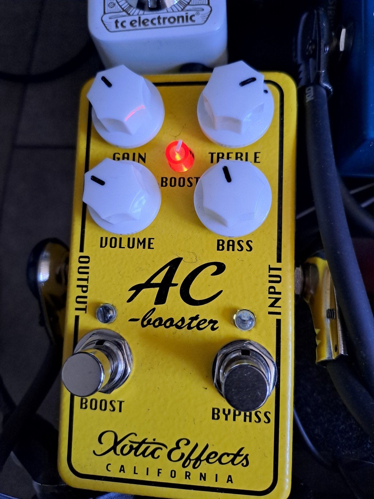 Xotic Effects AC-Booster gitaarpedaal, Ophalen of Verzenden, Gebruikt, Distortion, Overdrive of Fuzz