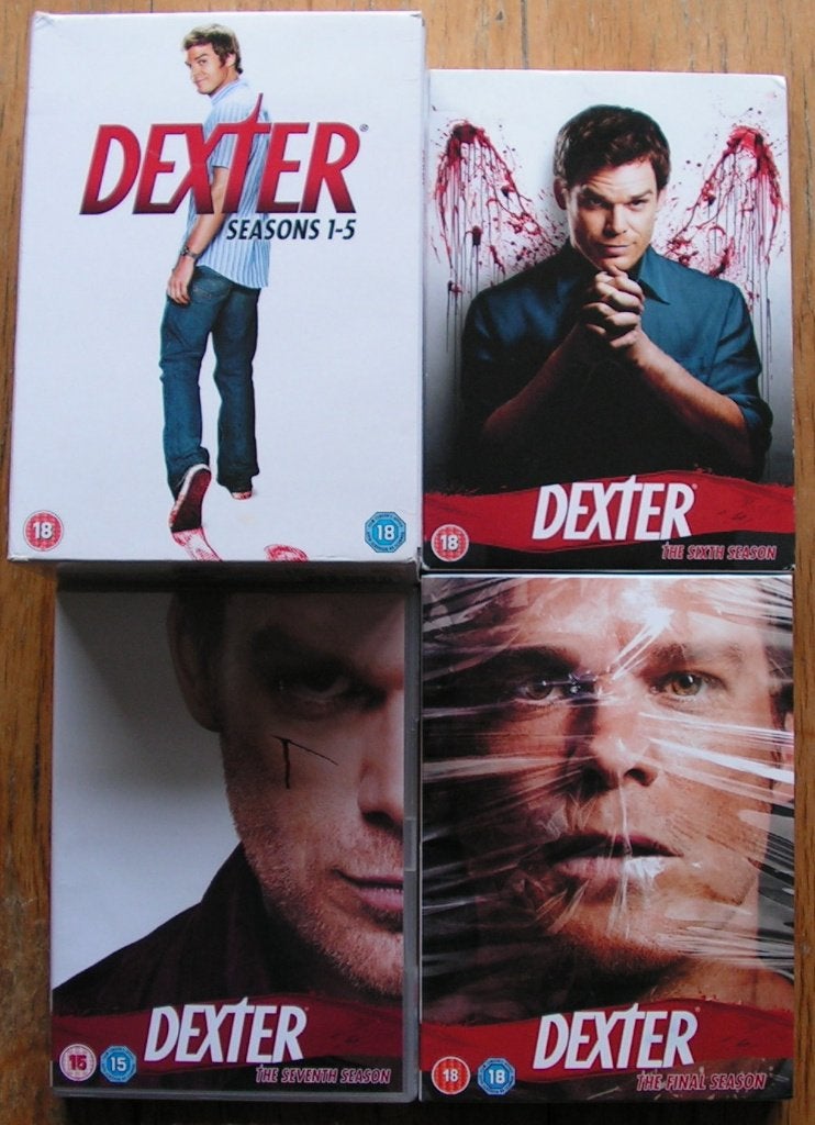 DEXTER alle acht seizoenen compleet, Alle leeftijden, Ophalen of Verzenden, Gebruikt, Thriller
