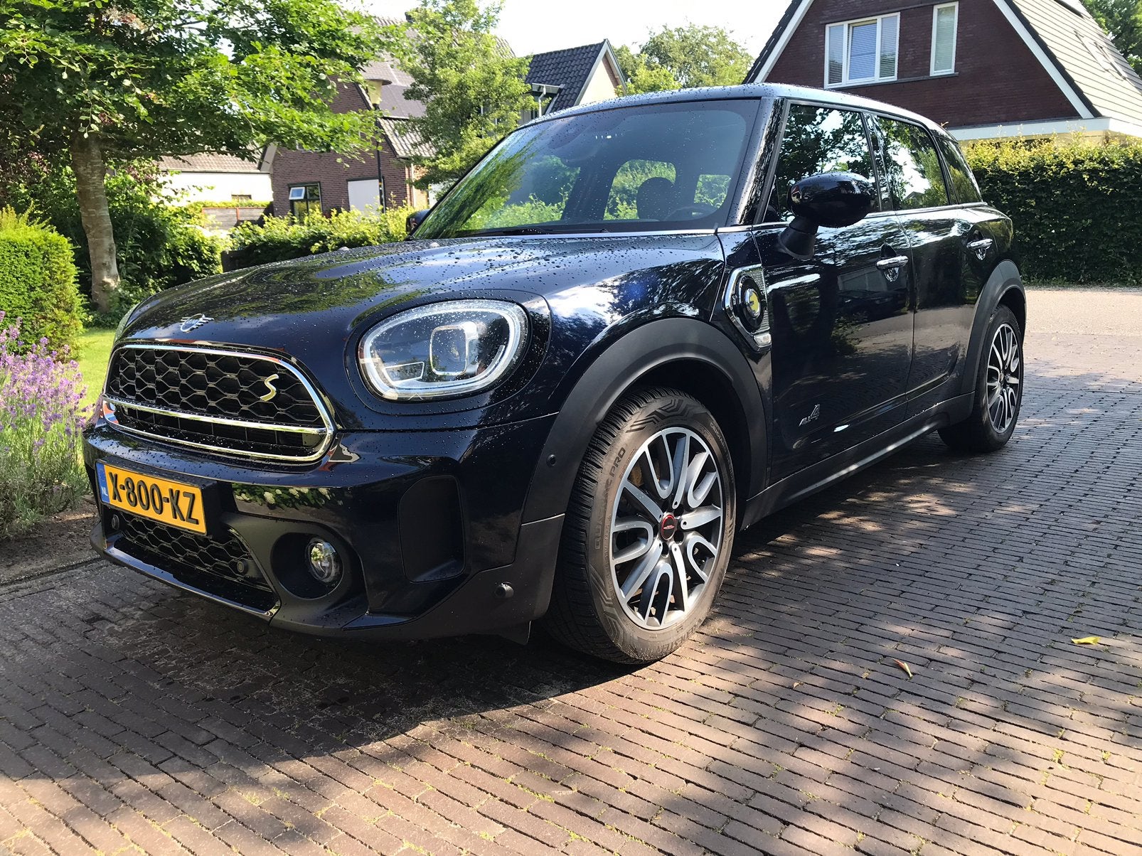 Mini Countryman SE ALL4 TOPSTAAT 65.000km OPENDAK LEER HIFI, Automaat, 125 pk, Countryman, Blauw