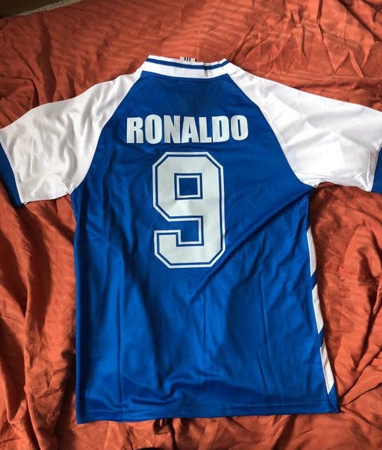 Ronaldo PSV Retro voetbalshirt maat M, Ophalen of Verzenden, Zo goed als nieuw, Shirt
