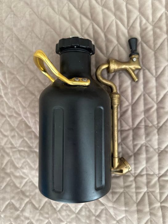 Draagbare Bier Tapvat Mini Keg Growler met Kraan, UKEG 64, Ophalen of Verzenden, Zo goed als nieuw