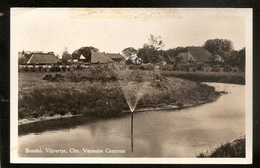 Sondel, Verijvertje Chr. Vacantie Centrum, Verzamelen, Ophalen of Verzenden, 1940 tot 1960, Gelopen, Friesland