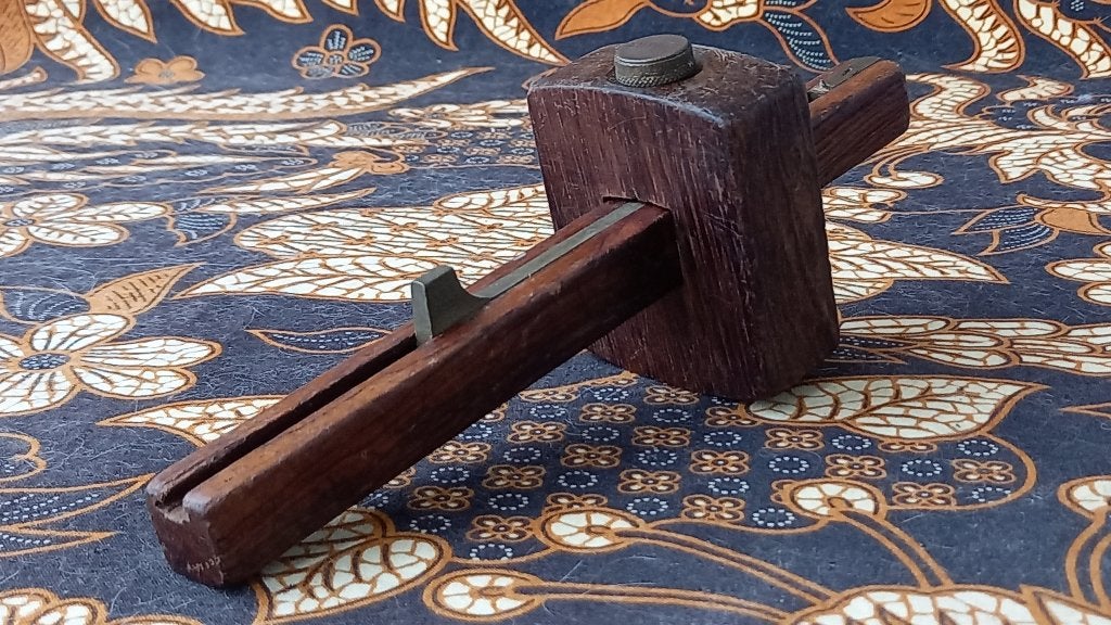 Mooi antiek gereedschap uit Engeland van hout en koper 1900., Ophalen of Verzenden