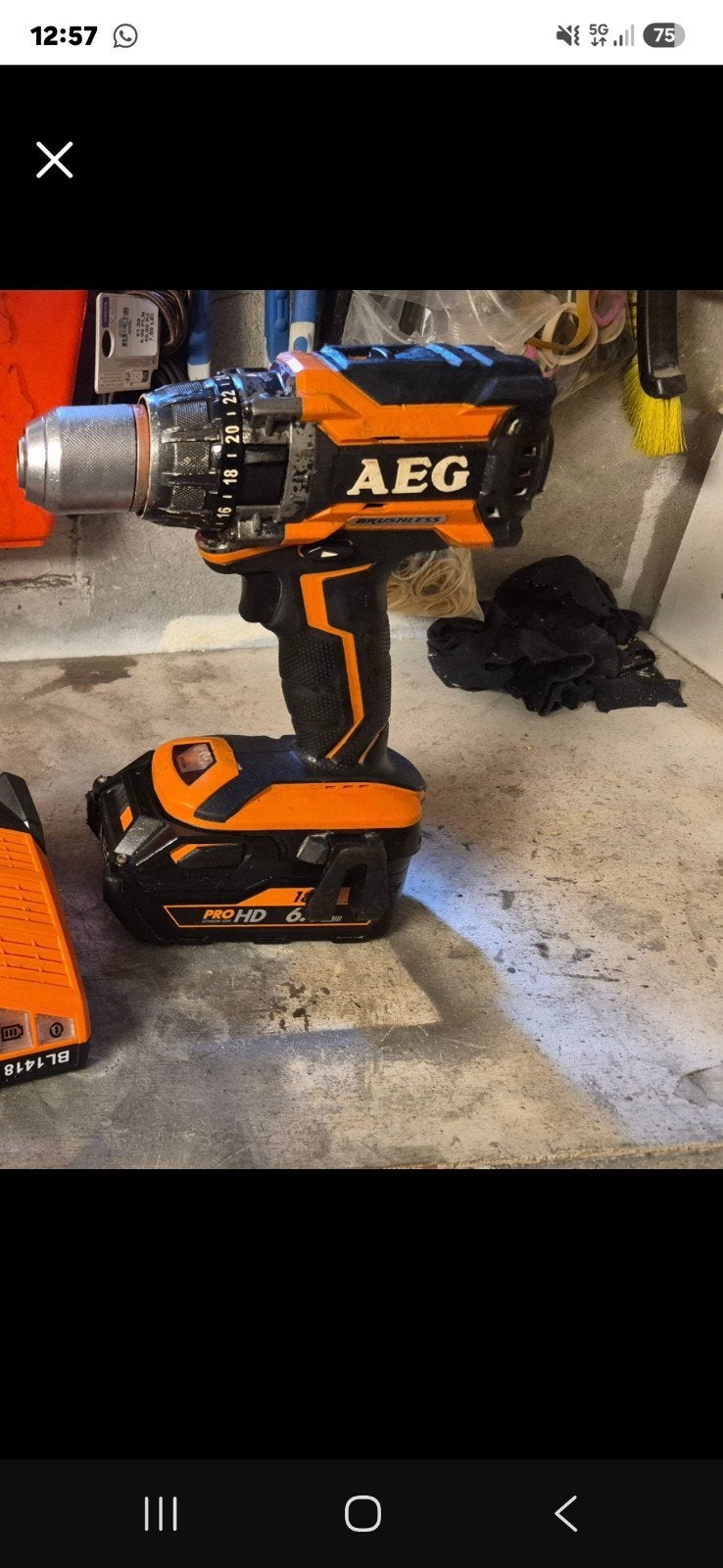 STERKE  AEG  BOORMACHINES, Ophalen, Gebruikt, Boormachine