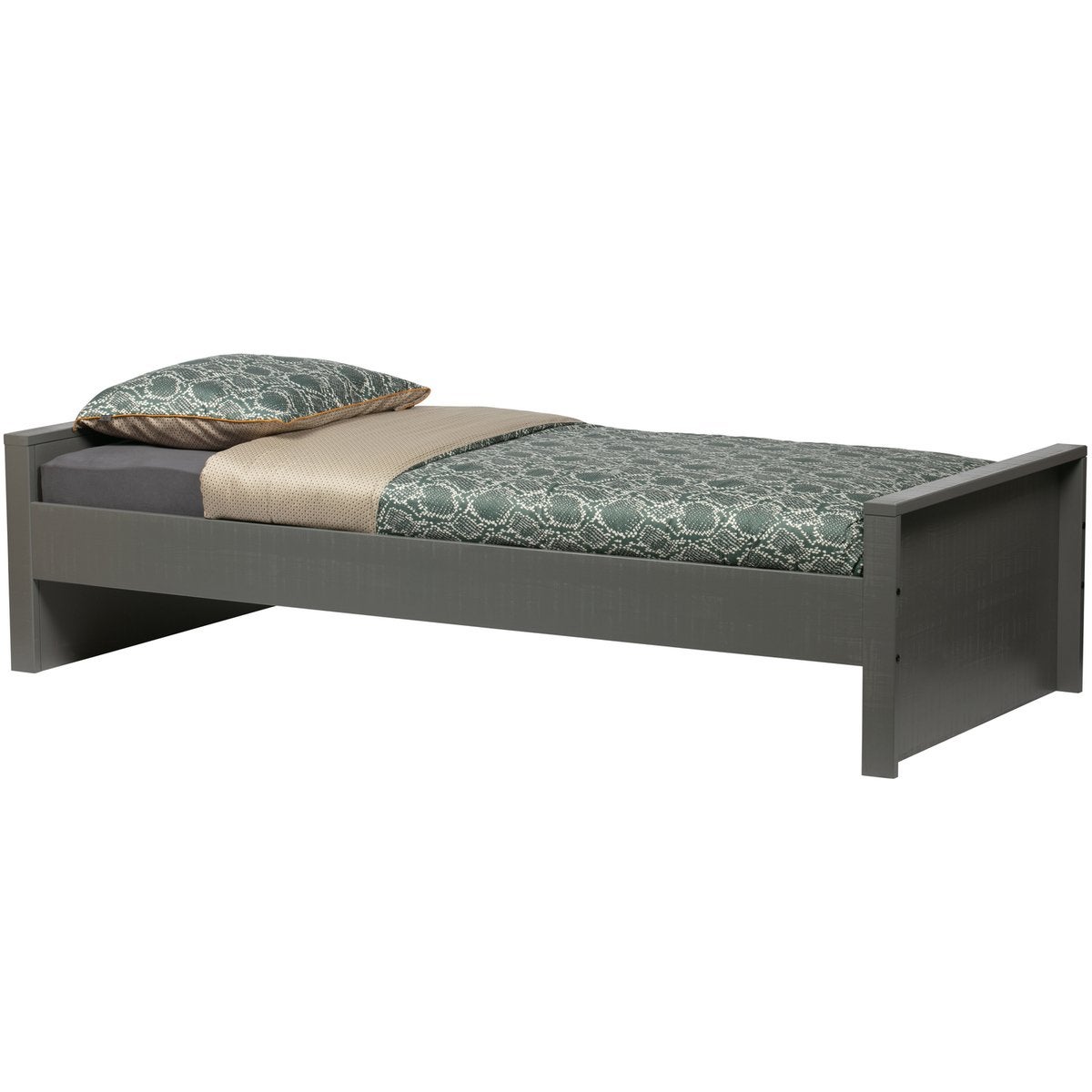Woood Morris eenpersoons bed grenen 90x200 cm, Ophalen, 90 cm, Eenpersoons, Nieuw