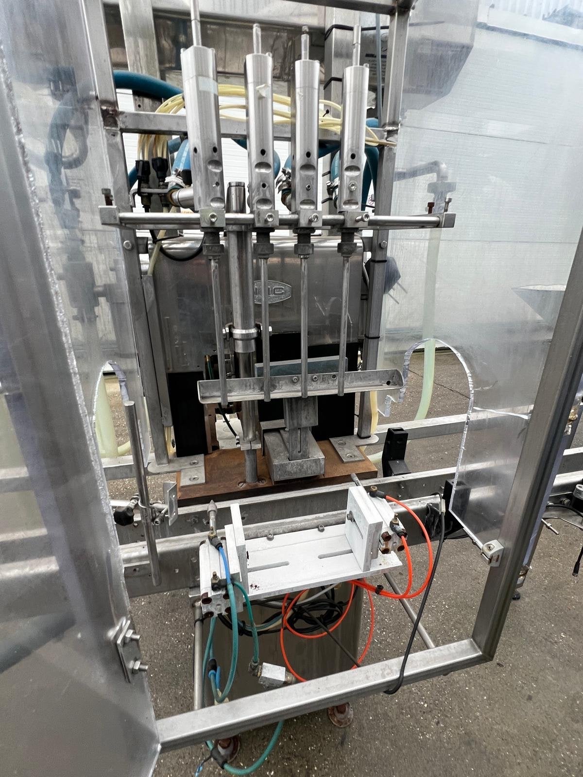 4-kops vulmachine - Efficiënte vloeistofvulling, Ophalen