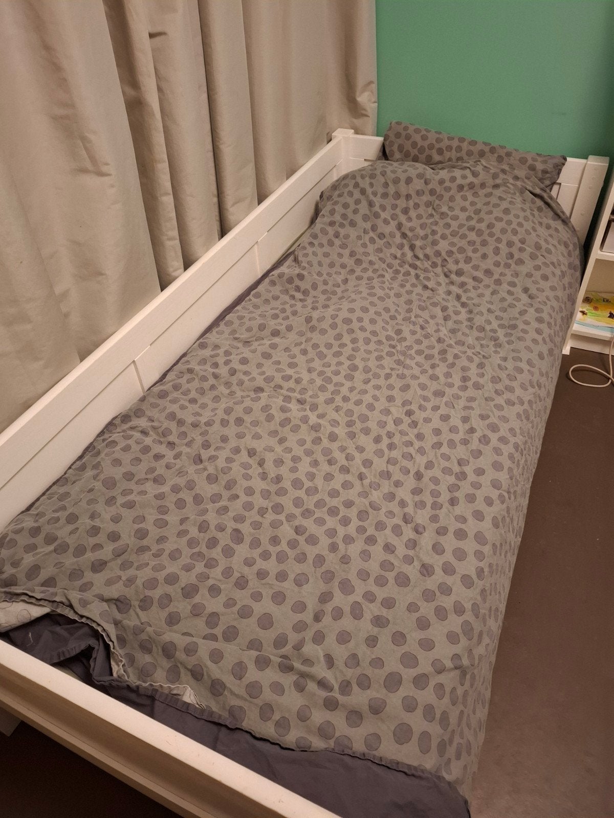 (kinder)bed 200x90, Ophalen, Gebruikt, 90 cm, Eenpersoons