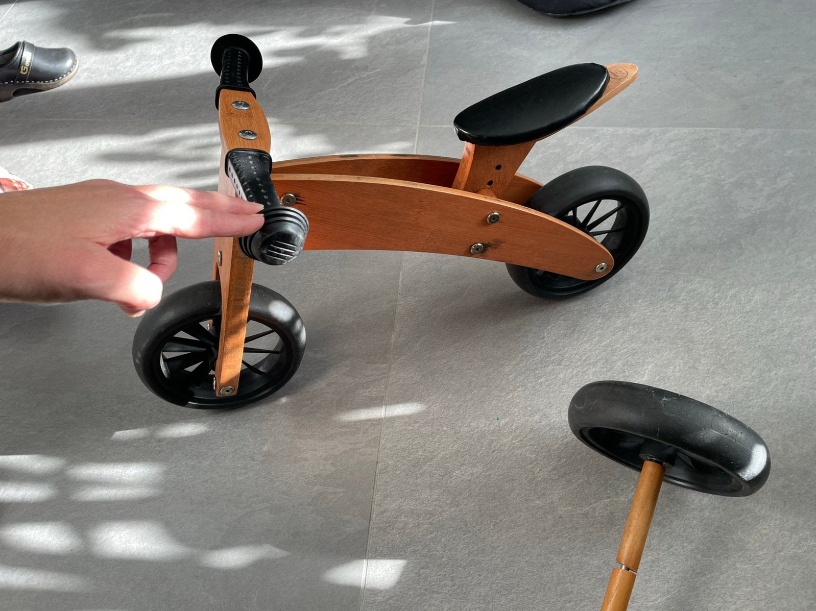 Houten loopfiets Bandits & Angels, Ophalen, Gebruikt, Loopfiets