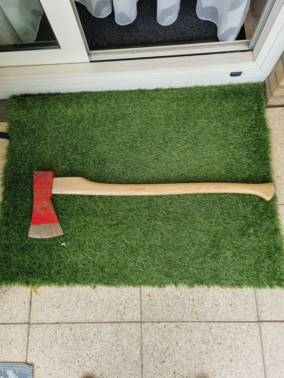 mooie Hakbijl 2500gr  90cm €15 info 06 11363680, Ophalen of Verzenden, Liggend