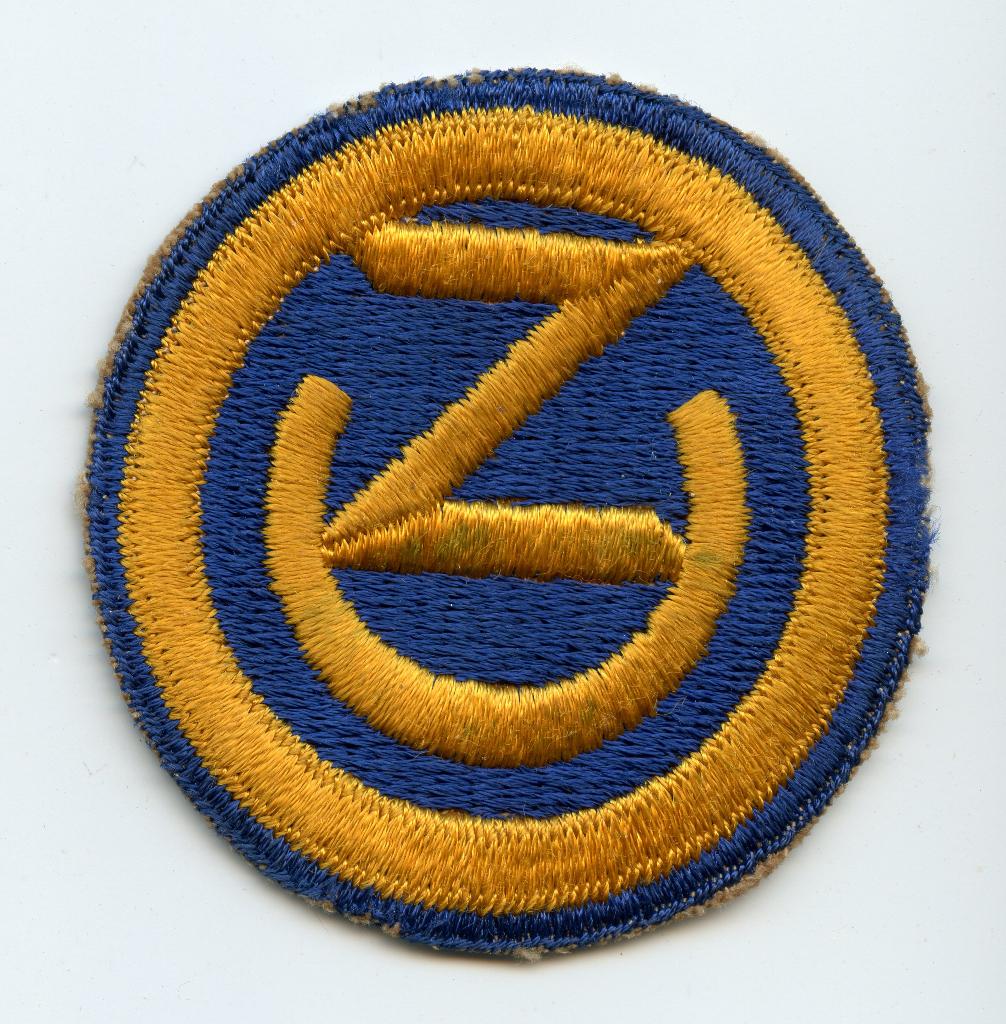 WO2 US 102nd Infantry Division Patch, Verzamelen, Militaria | Tweede Wereldoorlog, Ophalen of Verzenden, Landmacht, Amerika, Embleem of Badge