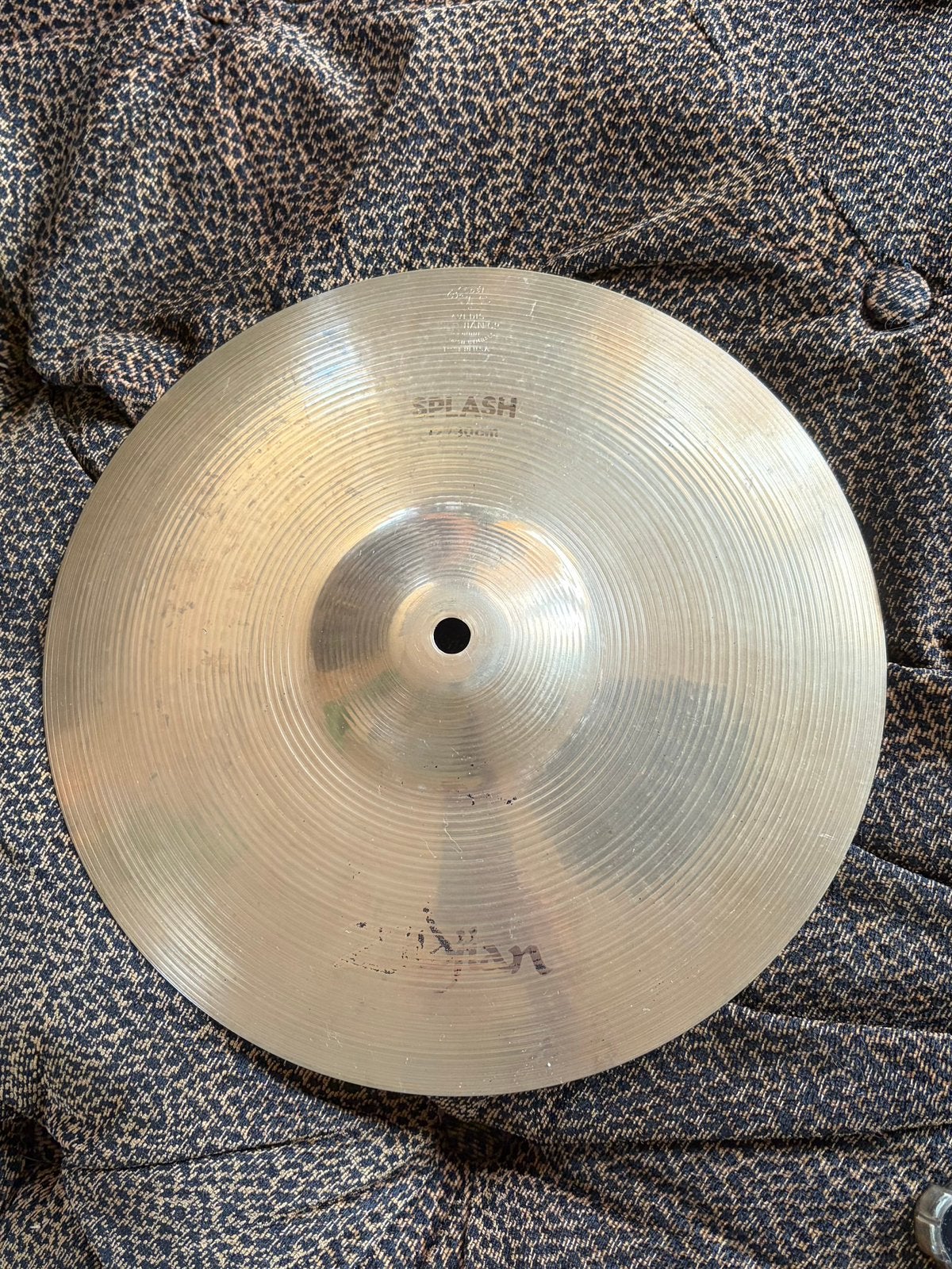 12” Zildjian A Splash pre-serial, Muziek en Instrumenten, Gebruikt, Usa, Drums of Percussie, Ophalen of Verzenden