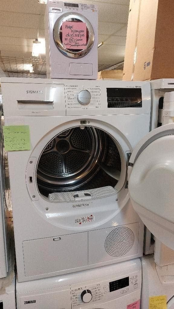 Arpe Kampen 0635318715  Siemens 8kg condensdroger 250, Witgoed en Apparatuur, Wasdrogers, Ophalen, 6 tot 8 kg, Refurbished, Voorlader